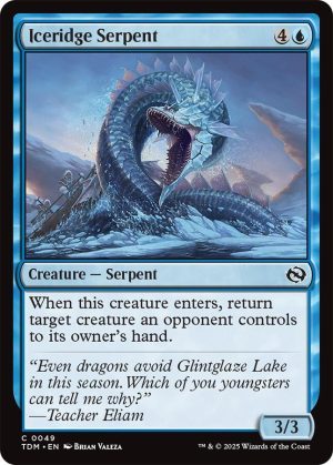 Iceridge Serpent - 49: Tarkir: Dragonstorm