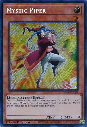 Mystic Piper (Secret Rare) - RA04-EN005: Quarter Century Stampede
