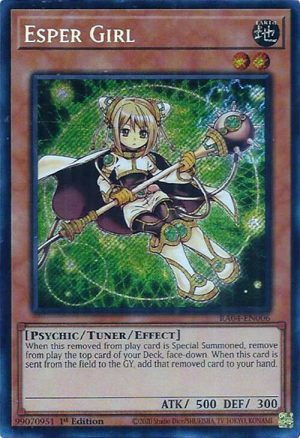 Esper Girl (Secret Rare) - RA04-EN006: Quarter Century Stampede