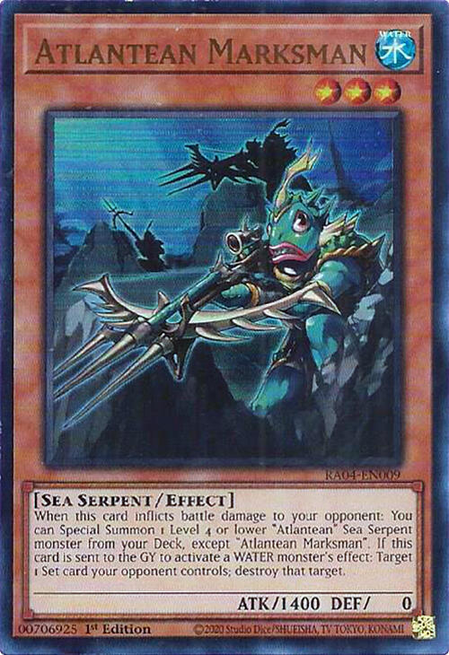 Atlantean Marksman (UR) - RA04-EN009: Quarter Century Stampede