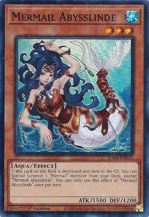 Mermail Abysslinde - RA04-EN011: Quarter Century Stampede