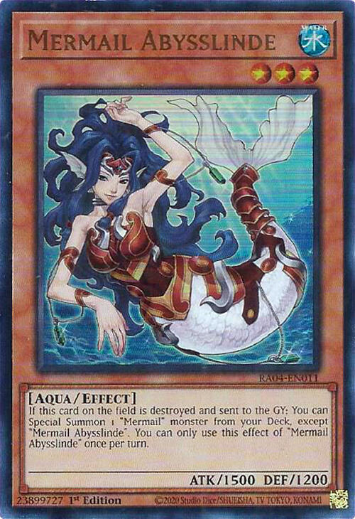 Mermail Abysslinde (UR) - RA04-EN011: Quarter Century Stampede