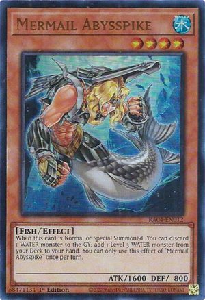 Mermail Abysspike (UR) - RA04-EN012: Quarter Century Stampede
