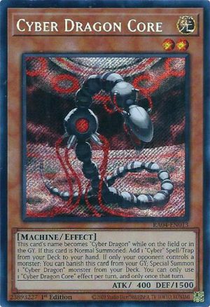 Cyber Dragon Core (Secret Rare) - RA04-EN013: Quarter Century Stampede