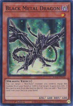 Black Metal Dragon - RA04-EN016: Quarter Century Stampede