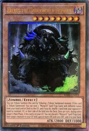 Erebus the Underworld Monarch (PUR) - RA04-EN019: Quarter Century Stampede