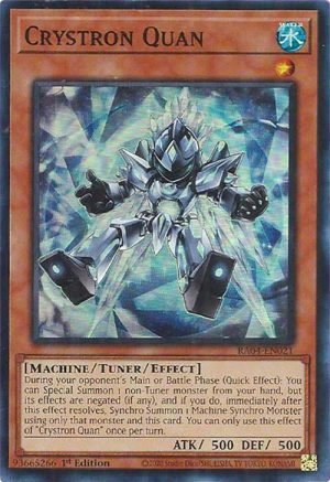 Crystron Quan - RA04-EN021: Quarter Century Stampede