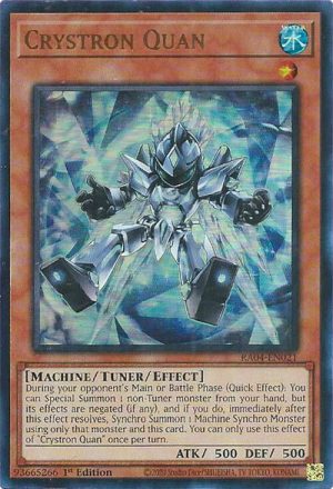 Crystron Quan (UR) - RA04-EN021: Quarter Century Stampede