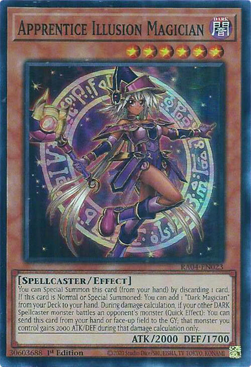 Apprentice Illusion Magician - RA04-EN023: Quarter Century Stampede
