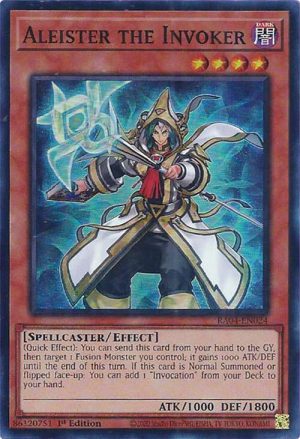 Aleister the Invoker (Alternate Art) - RA04-EN024: Quarter Century Stampede