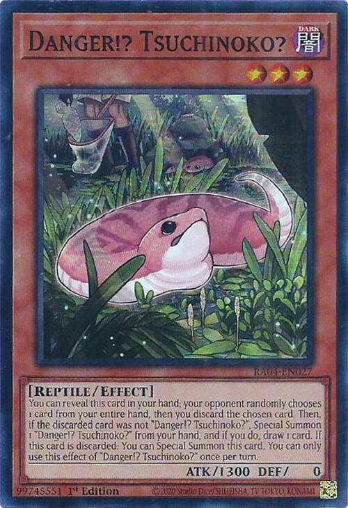 Danger!? Tsuchinoko? - RA04-EN027: Quarter Century Stampede