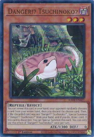 Danger!? Tsuchinoko? (UR) - RA04-EN027: Quarter Century Stampede