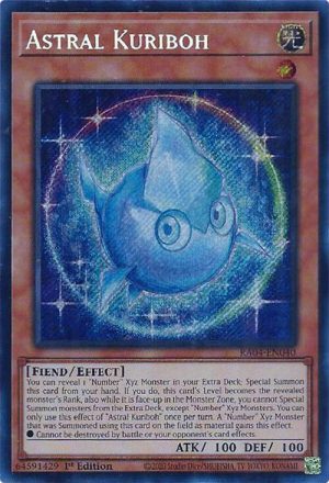 Astral Kuriboh (Secret Rare) - RA04-EN040: Quarter Century Stampede