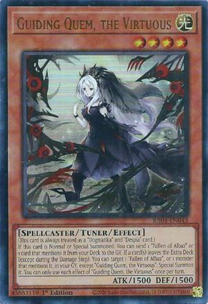Guiding Quem, the Virtuous (UR) - RA04-EN043: Quarter Century Stampede