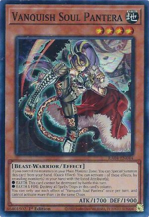 Vanquish Soul Pantera - RA04-EN044: Quarter Century Stampede