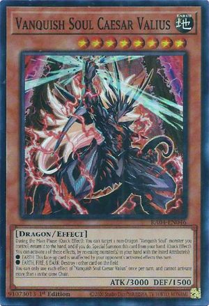 Vanquish Soul Caesar Valius - RA04-EN046: Quarter Century Stampede