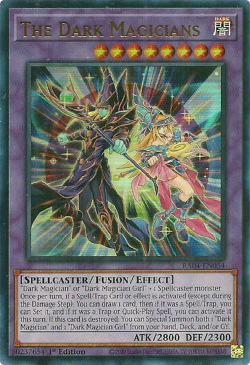 The Dark Magicians (UR) - RA04-EN054: Quarter Century Stampede