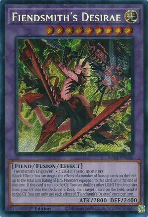 Fiendsmith's Desirae (Secret Rare) - RA04-EN056: Quarter Century Stampede