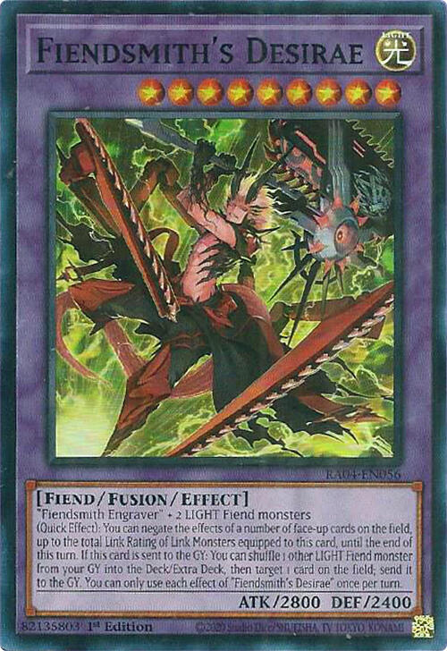 Fiendsmith's Desirae - RA04-EN056: Quarter Century Stampede