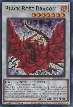Black Rose Dragon - RA04-EN057: Quarter Century Stampede