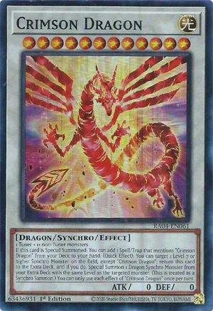 Crimson Dragon - RA04-EN061: Quarter Century Stampede