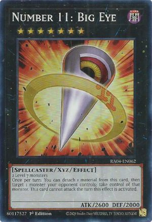 Number 11: Big Eye - RA04-EN062: Quarter Century Stampede