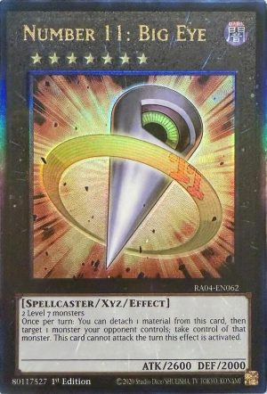Number 11: Big Eye (PUR) - RA04-EN062: Quarter Century Stampede