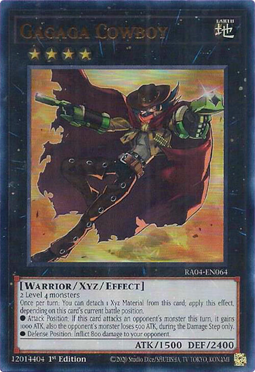 Gagaga Cowboy (UR) - RA04-EN064: Quarter Century Stampede