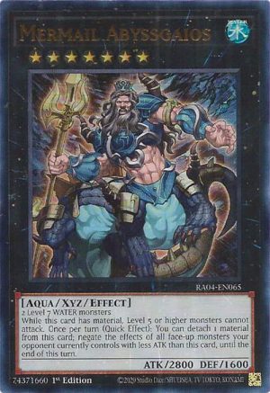 Mermail Abyssgaios (UR) - RA04-EN065: Quarter Century Stampede