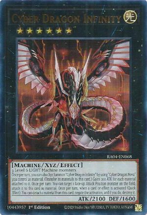 Cyber Dragon Infinity (UR) - RA04-EN068: Quarter Century Stampede