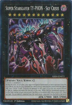 Super Starslayer TY-PHON (Super Rare) - RA04-EN072: Quarter Century Stampede