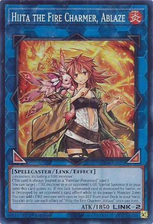 Hiita the Fire Charmer, Ablaze - RA04-EN074: Quarter Century Stampede