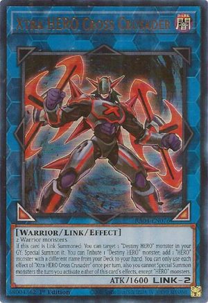 Xtra HERO Cross Crusader (UR) - RA04-EN076: Quarter Century Stampede