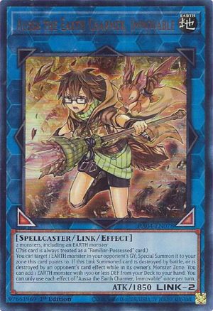 Aussa the Earth Charmer, Immovable (UR) - RA04-EN078: Quarter Century Stampede