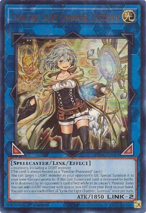 Lyna the Light Charmer, Lustrous (UR) - RA04-EN081: Quarter Century Stampede