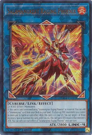 Salamangreat Raging Phoenix (UR) - RA04-EN083: Quarter Century Stampede