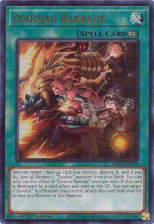 Zoodiac Barrage (UR) - RA04-EN091: Quarter Century Stampede