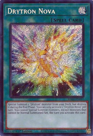 Drytron Nova (Secret Rare) - RA04-EN097: Quarter Century Stampede
