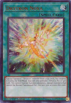 Drytron Nova (UR) - RA04-EN097: Quarter Century Stampede