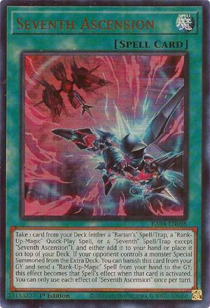 Seventh Ascension (UR) - RA04-EN098: Quarter Century Stampede