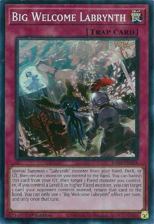 Big Welcome Labrynth - RA04-EN104: Quarter Century Stampede