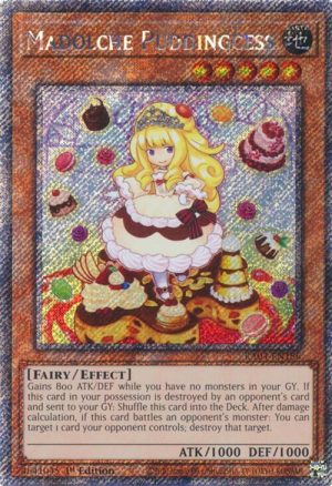 Madolche Puddingcess (Platinum Secret Rare) - RA04-EN186: Quarter Century Stampede