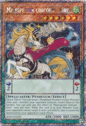 Majespecter Unicorn - RA04-EN260: Quarter Century Stampede