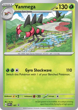 Yanmega - 187: SV: Scarlet & Violet Promo Cards