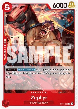 Zephyr - OP11-006: A Fist of Divine Speed