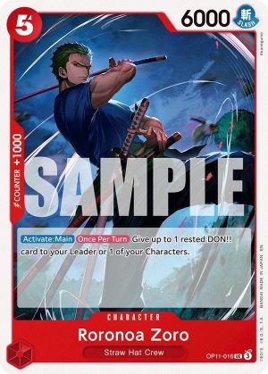 Roronoa Zoro - OP11-016: A Fist of Divine Speed