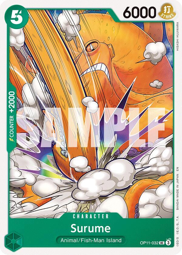 Surume - OP11-032: A Fist of Divine Speed