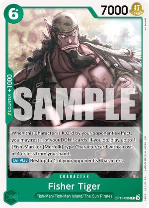Fisher Tiger - OP11-035: A Fist of Divine Speed