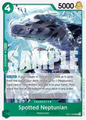 Spotted Neptunian - OP11-036: A Fist of Divine Speed