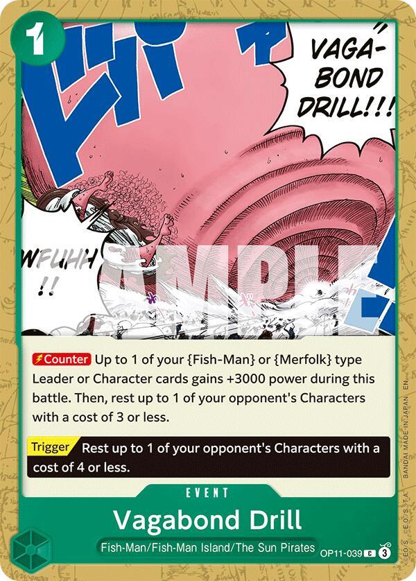 Vagabond Drill - OP11-039: A Fist of Divine Speed